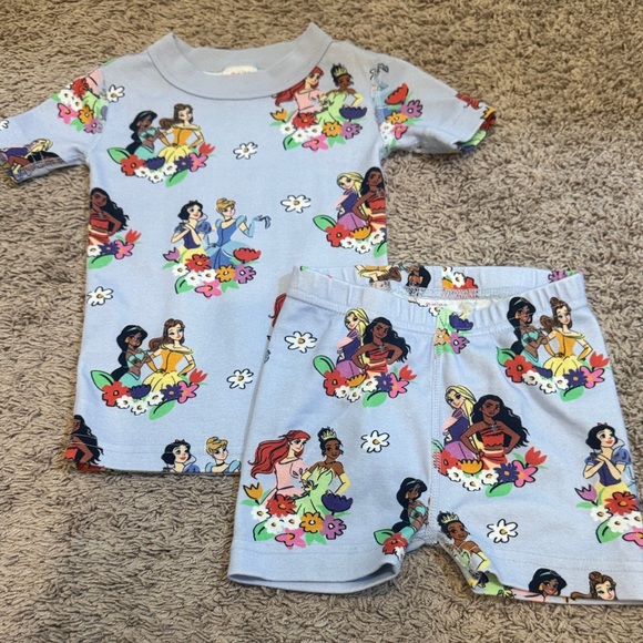 Hanna Anderson 3T Princess Pajama Set Never Worn - Picture 1 of 1